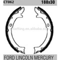 Sistema de frenos de autopartes para Ford Lincoln Volvo S725-1497 F1VY-2N712-A zapatas de freno trasero